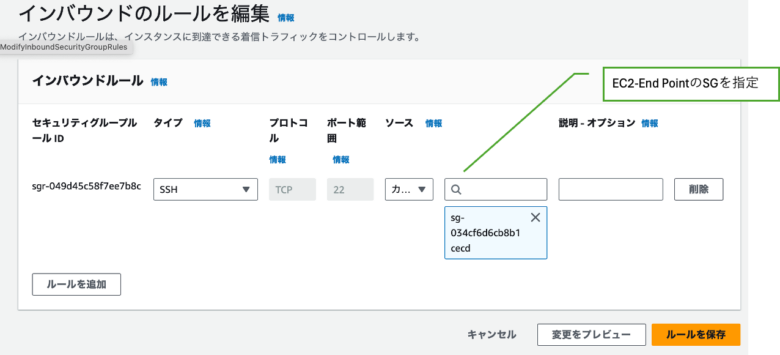 EC2 SG設定