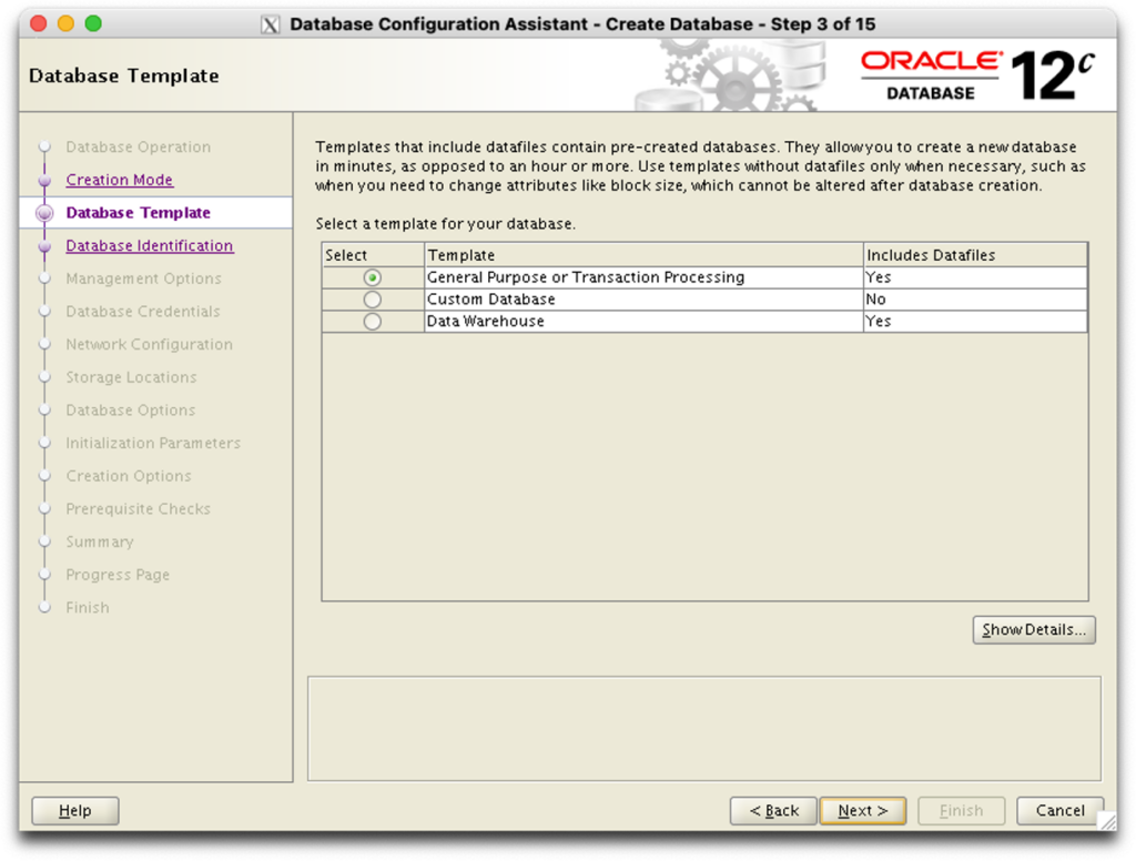 Oracle設定３