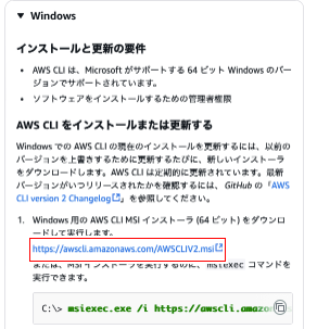 windowsインストーラー配置画面