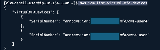 未タッチMFAデバイス確認