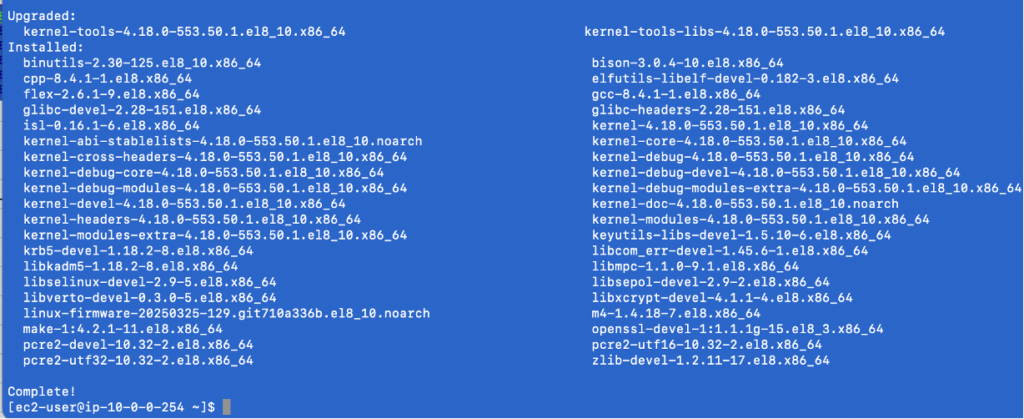 カーネルのインストール
