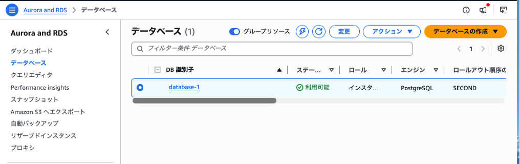RDSダッシュボーdp